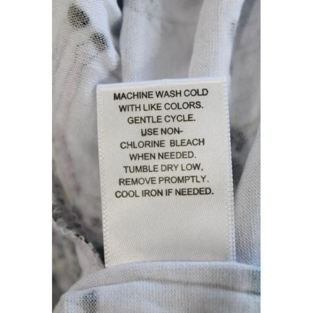 Emerson Road Womens Zebra Print Pajama Set Multi Colored Size Extra Small